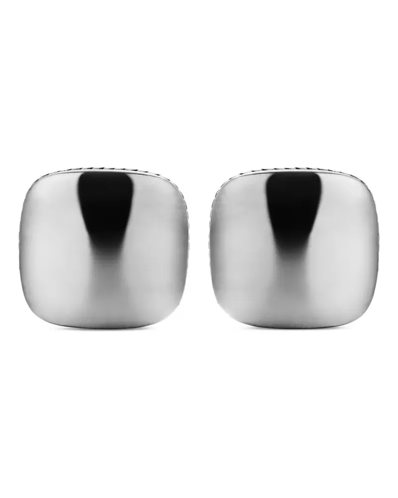 David Yurman Streamline Cushion Manschettenknöpfe 17mm - Silber Silber