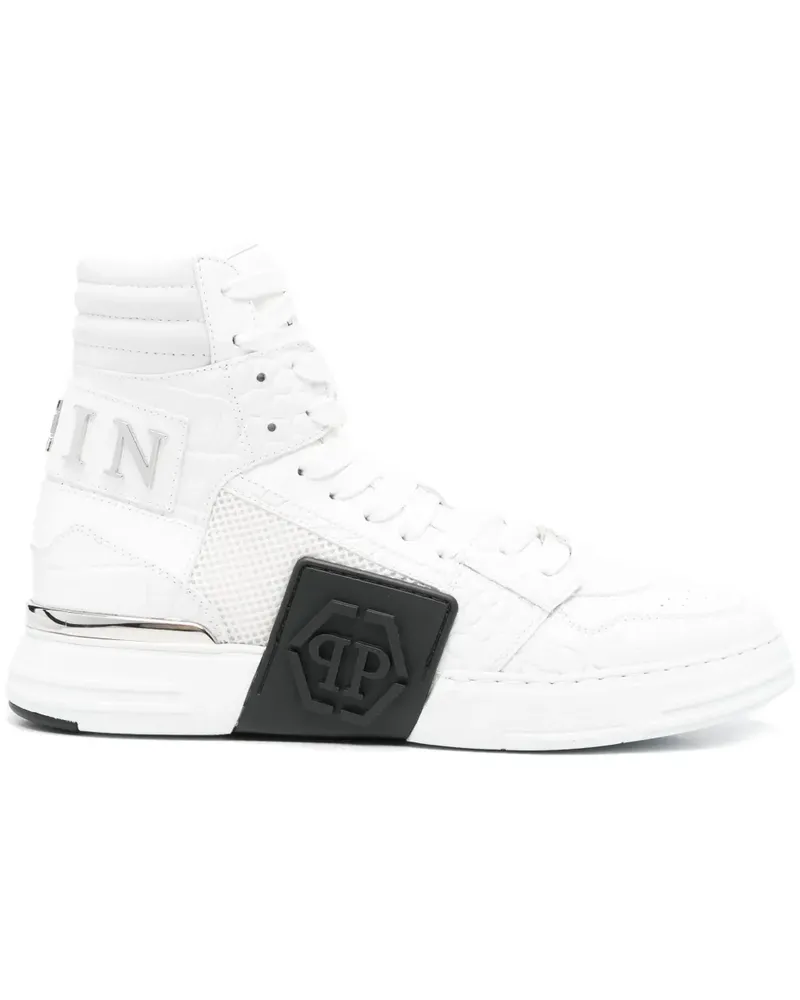 Philipp Plein Money Kick$ Sneakers - Weiß Weiß