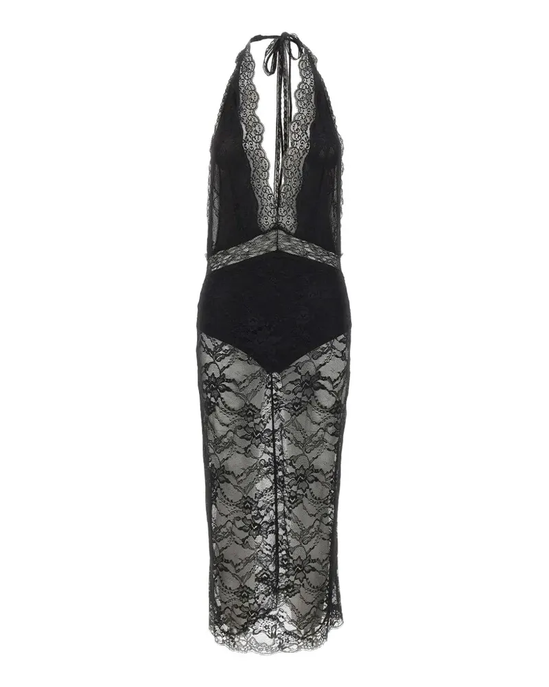 ANDAMANE Floria midi dress - Schwarz Schwarz