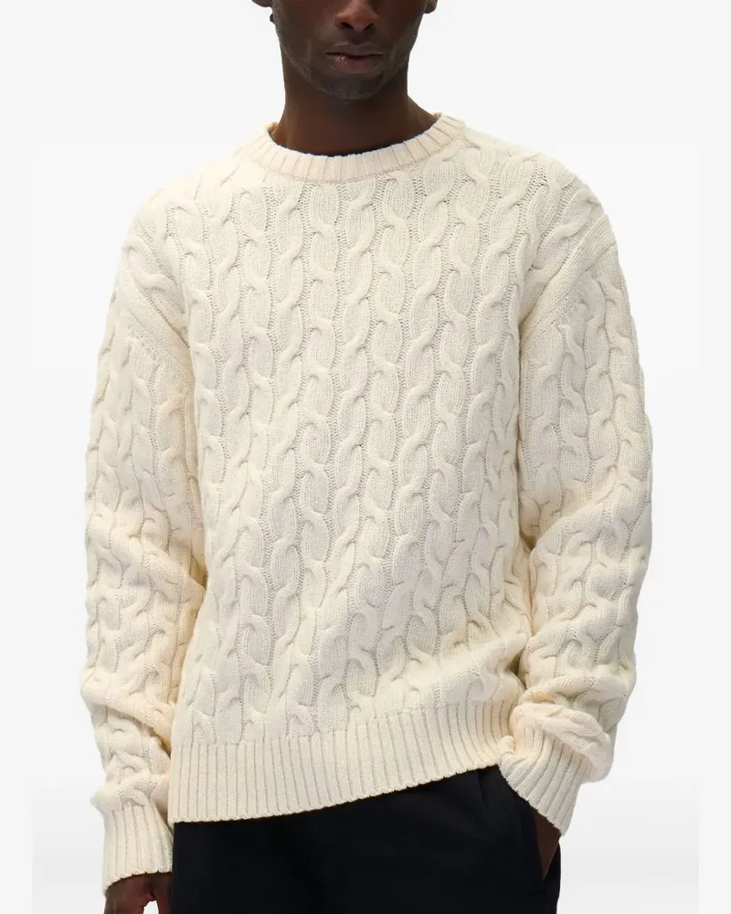 Arte Antwerp Pullover mit Logo-Print - Nude Nude