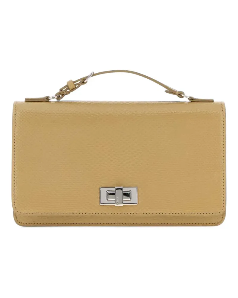 Fendi Peekaboo Portemonnaie - Rosa Rosa