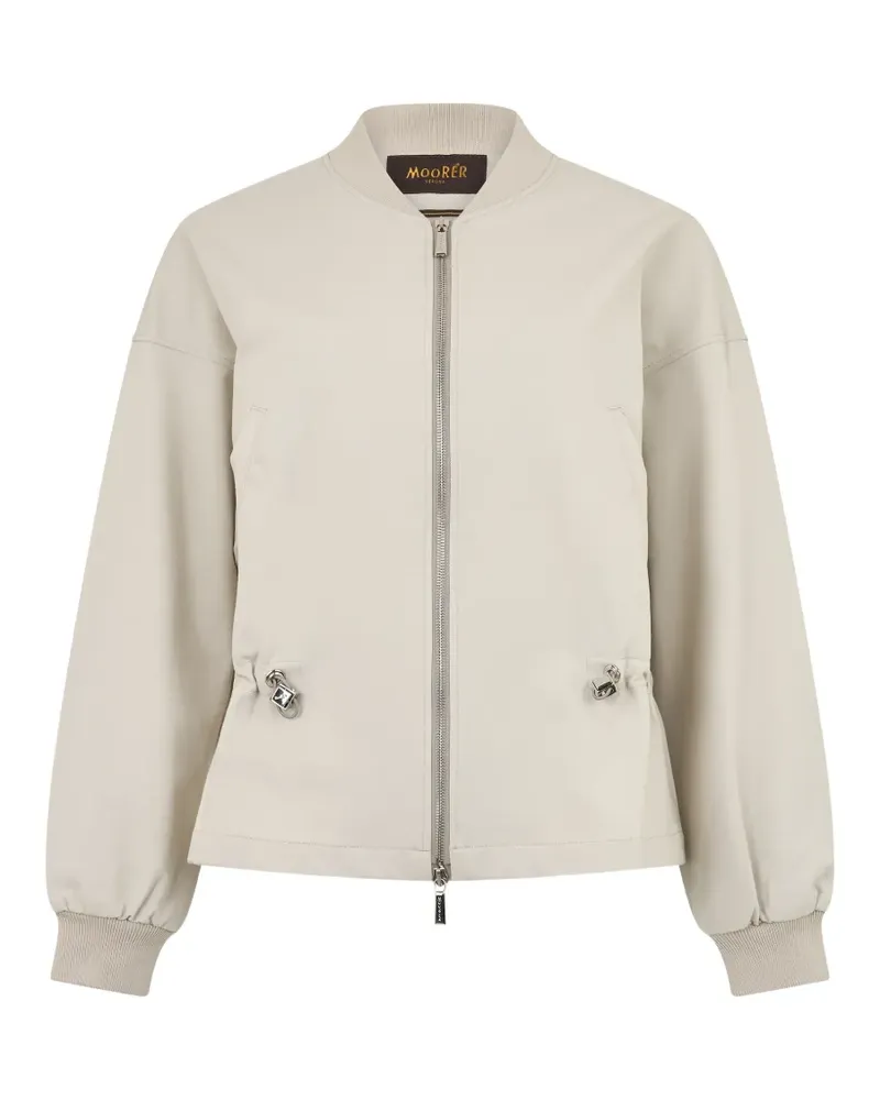 MOORER Jacke mit Kordelzug - Nude Nude