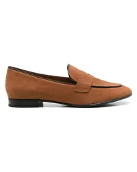 Sarah Chofakian Klassische Penny-Loafer Braun