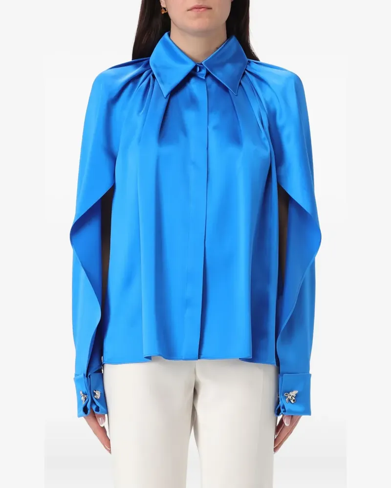Max Mara Salice Bluse - Blau Blau