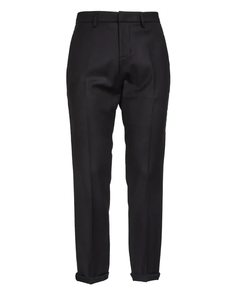 Dondup Gaubert cuffed tailored trousers - Schwarz Schwarz