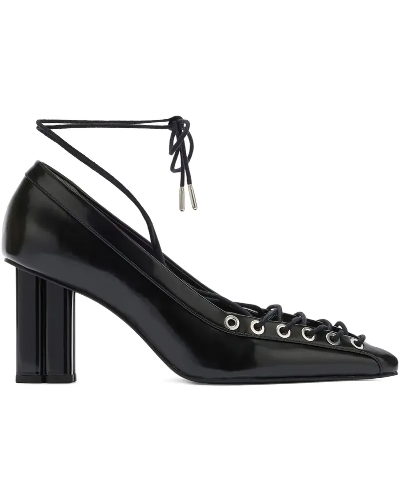 Ganni Pumps mit spitzer Kappe - Schwarz Schwarz