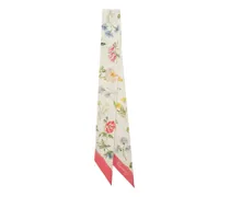 Skinny Blooms of Britain Seidenschal - Nude