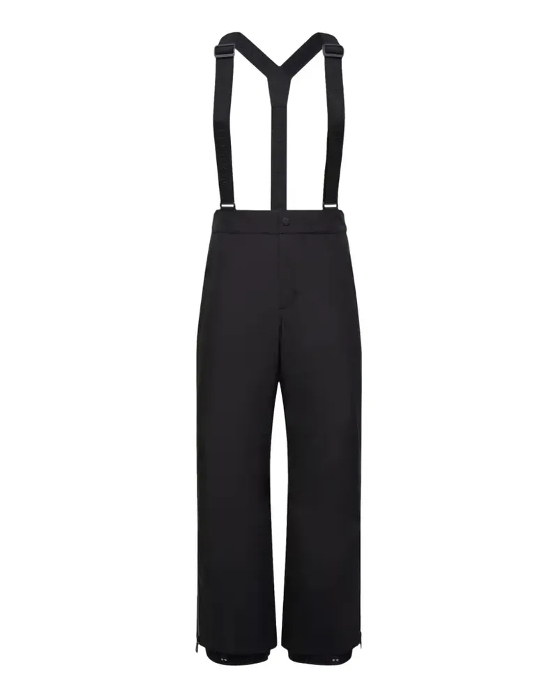 Moncler detachable-braces ski pants - Schwarz Schwarz