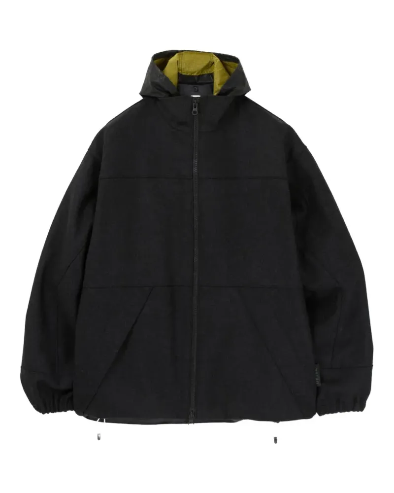 GR10K Panno hooded jacket - Grau Grau