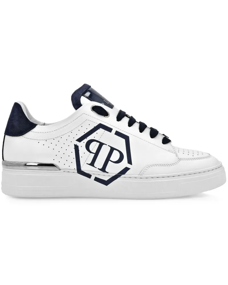Philipp Plein Hexagon Sneakers - Weiß Weiß