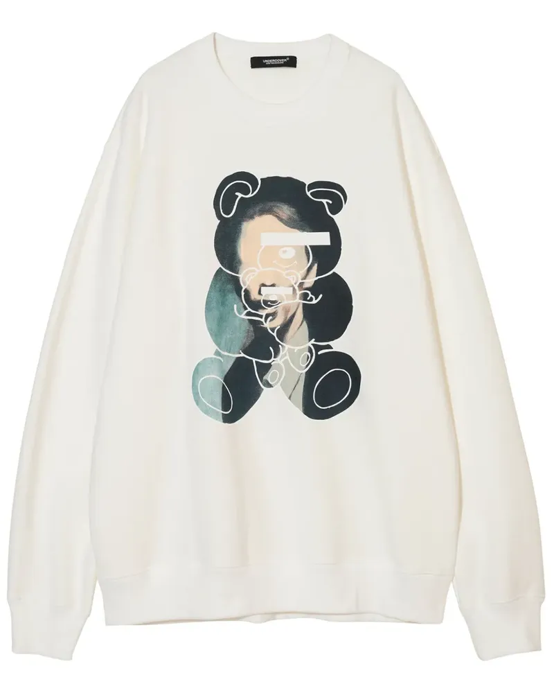 Undercover Klassisches Sweatshirt - Weiß Weiß