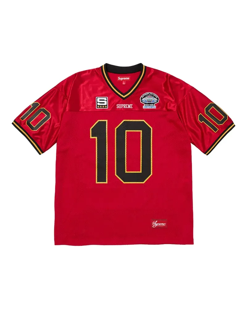 Supreme Being Find God football jersey - Rot Rot