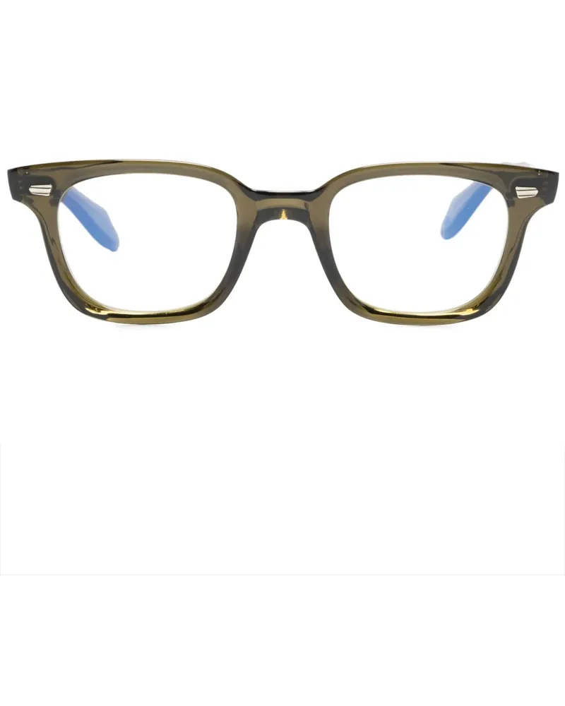 Cutler and Gross 9521 Brille mit eckigem Gestell - Braun Braun