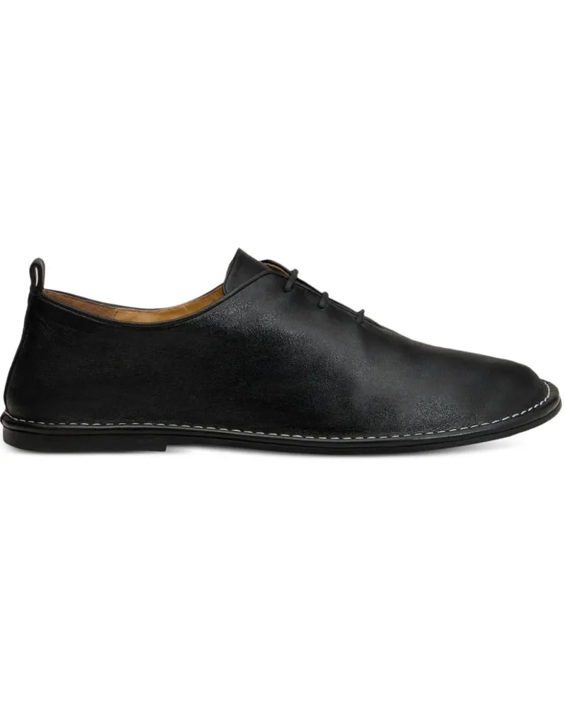 AMI Paris Halbhohe One Cut Schuhe - Schwarz Schwarz