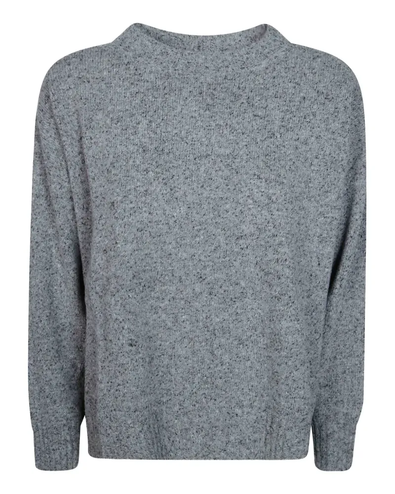 Max Mara Pullover mit Tweed-Effekt - Grau Grau