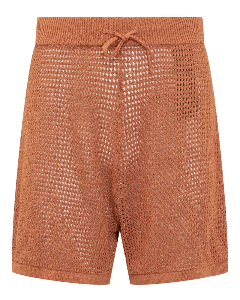 Nanushka Gestrickte Shorts - Orange Orange