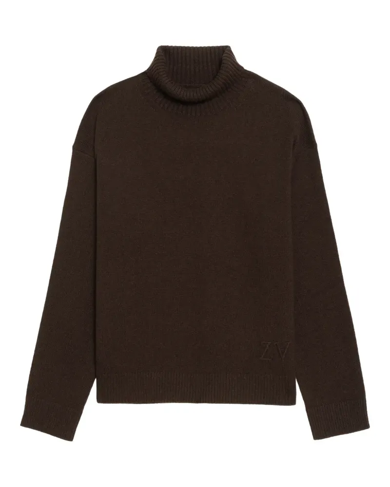 Zadig & Voltaire Nalmo jumper 100% merino wool - Braun Braun
