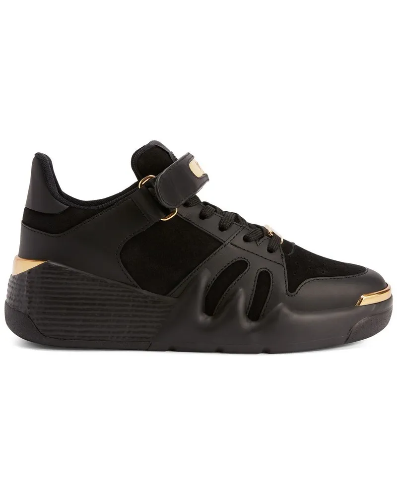 Giuseppe Zanotti Talon Sneakers mit Klettverschluss - Schwarz Schwarz