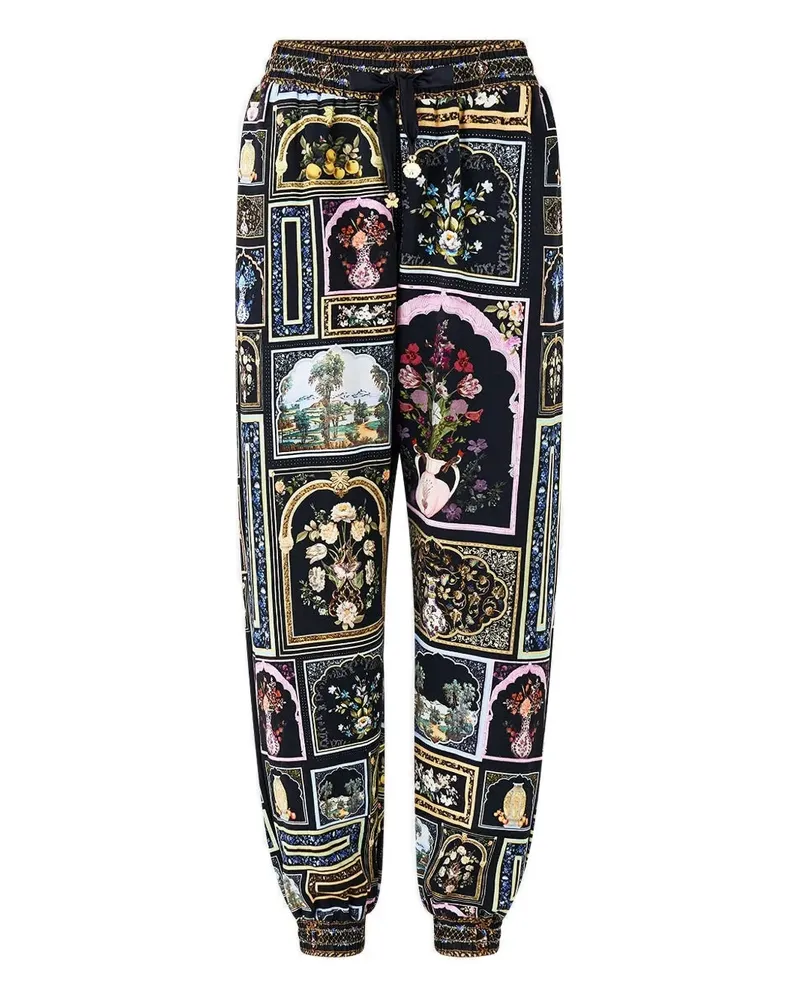 Camilla Jogginghose mit Stretchbund - Blau Blau