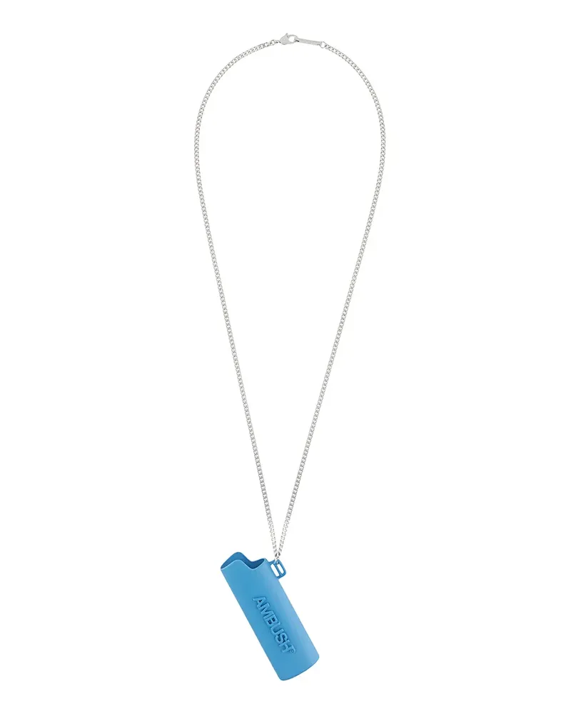AMBUSH Halskette mit Feuerzeughülle - Blau Blau