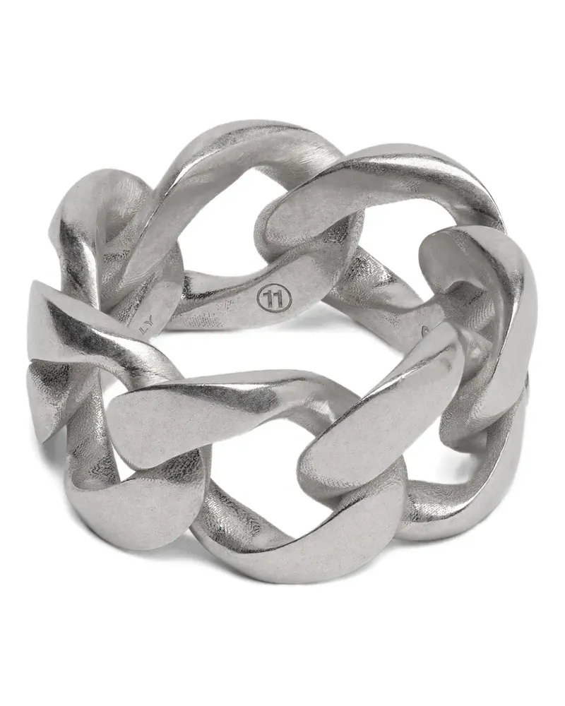 Maison Margiela Ring im Kettendesign - Silber Silber