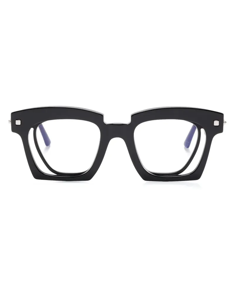 KUBORAUM Maske J9 Brille - Schwarz Schwarz