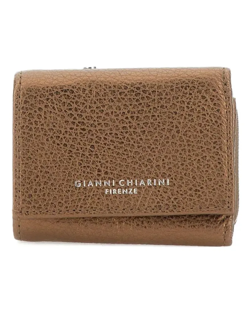 Gianni Chiarini Portemonnaie mit Logo-Print - Braun Braun