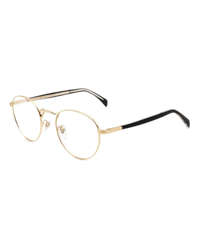 EYEWEAR by DAVID BECKHAM Brille mit rundem Gestell - Gold Gold