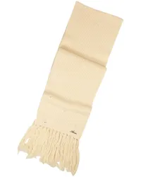 Amiri Half Cardigan scarf Nude