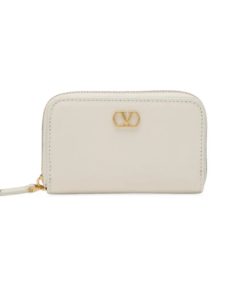 Valentino Garavani VLogo Signature zip-around wallet - Nude Nude