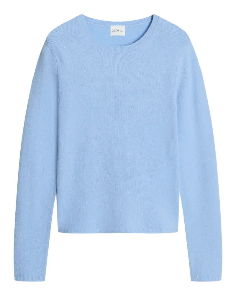 Closed Pullover mit rundem Ausschnitt - Blau Blau