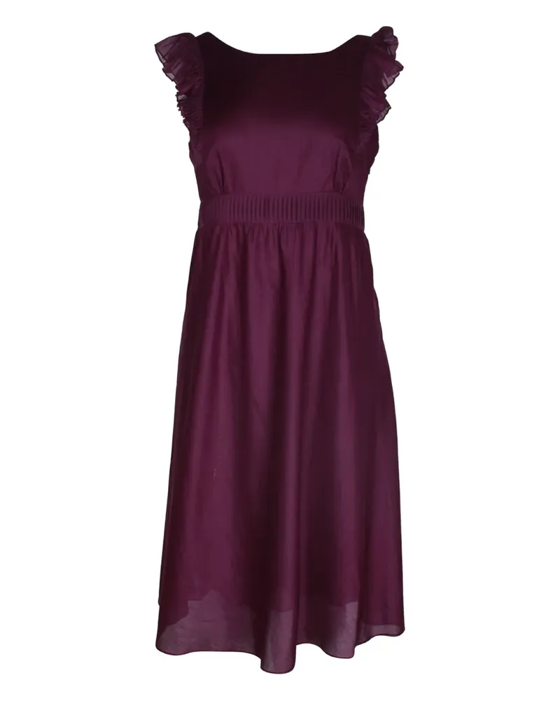Vanessa Bruno ruffle dress - Violett Violett