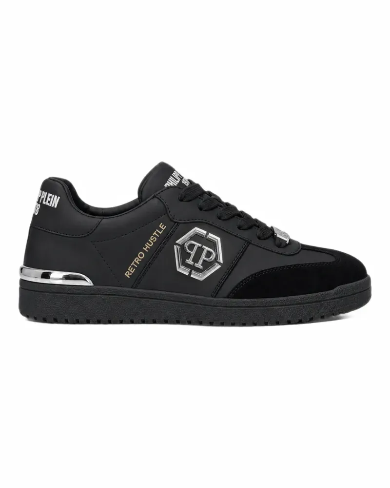 Philipp Plein Retro Hustle Sneakers - Schwarz Schwarz