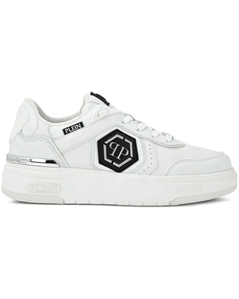 Philipp Plein SK8R Plein Sneakers - Weiß Weiß