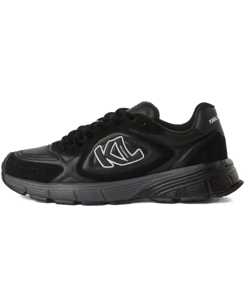 Karl Lagerfeld Orion Sidetrim Sneakers - Schwarz Schwarz