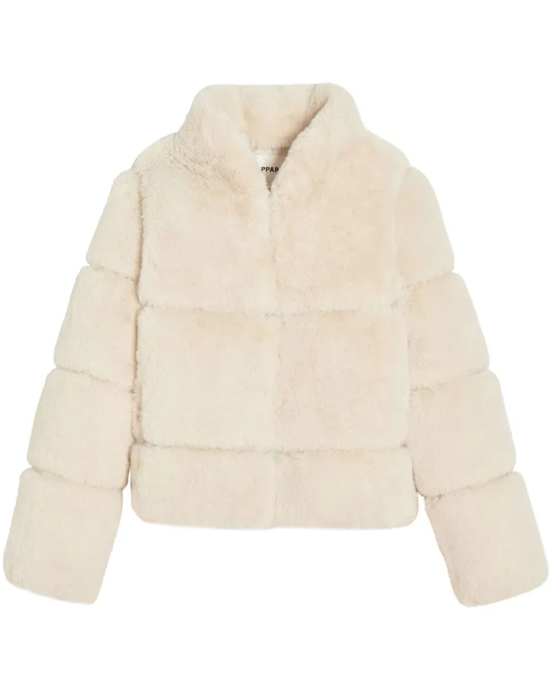 APPARIS Sai Jacke aus Faux Fur - Nude Nude