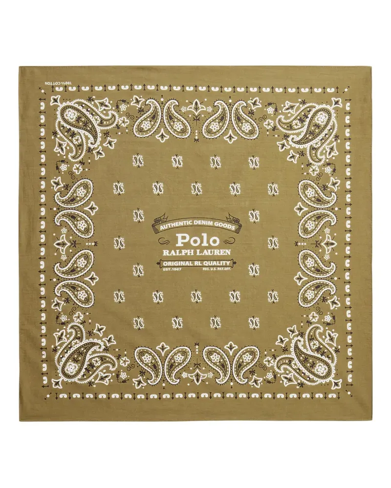 Ralph Lauren Bandana mit Paisley-Motiv - Braun Braun