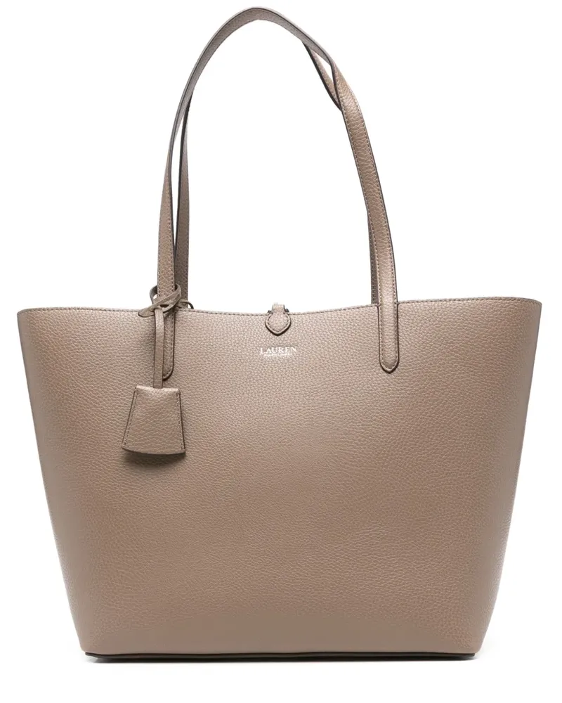 Ralph Lauren Tote Bag aus strukturiertem Leder - Braun Braun
