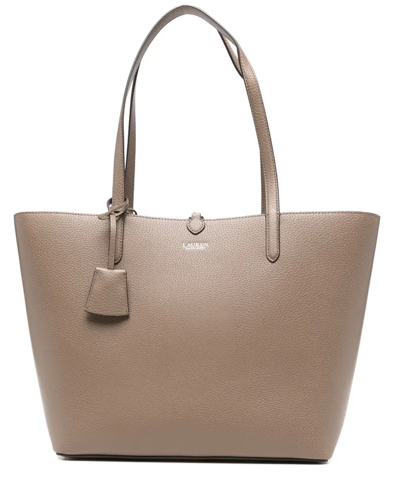 Ralph Lauren Tote Bag aus strukturiertem Leder - Braun Braun
