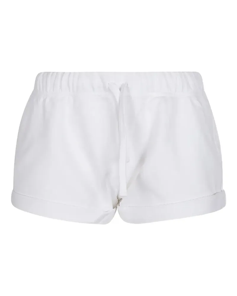 IRO Emmy Shorts mit Logo-Patch - Weiß Weiß
