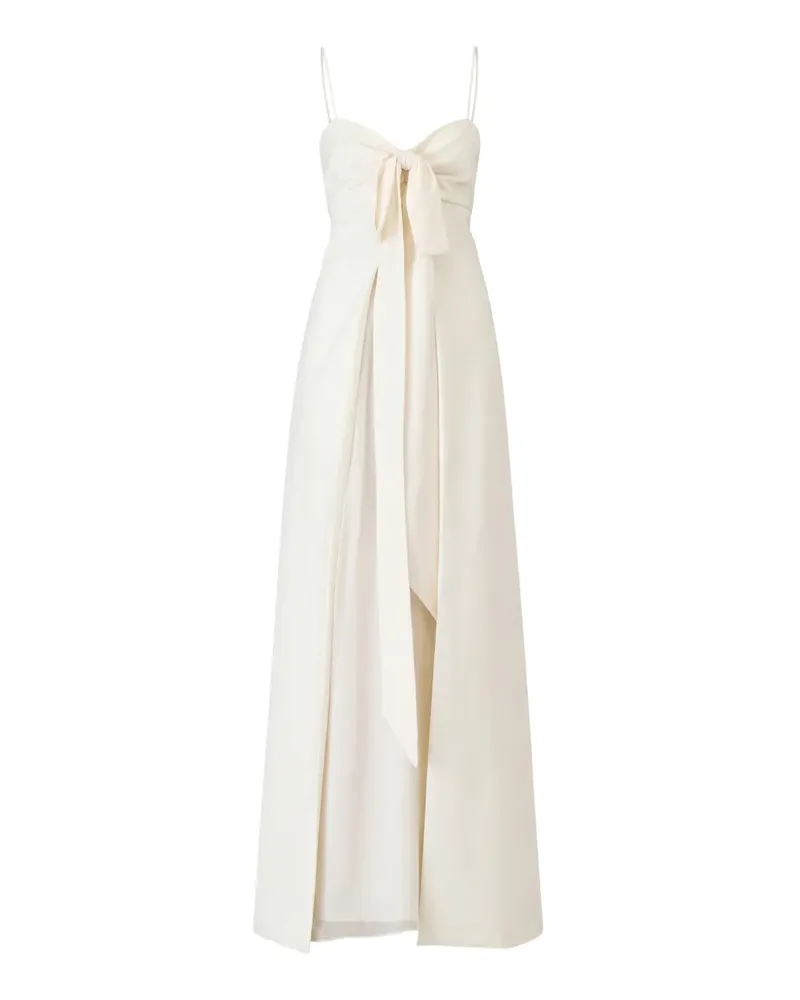 Cinq à Sept Amberly Gown Maxikleid mit Schleifendetail - Nude Nude