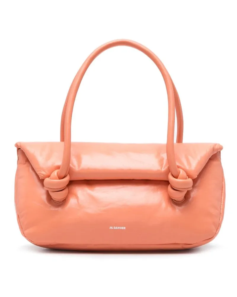 Jil Sander Kleiner Shopper mit Futter - Orange Orange