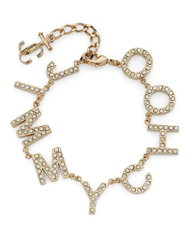 Jimmy Choo Armband mit Logo - Gold Gold