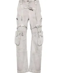 OFF-WHITE Laundry Tapered-Cargohose Violett