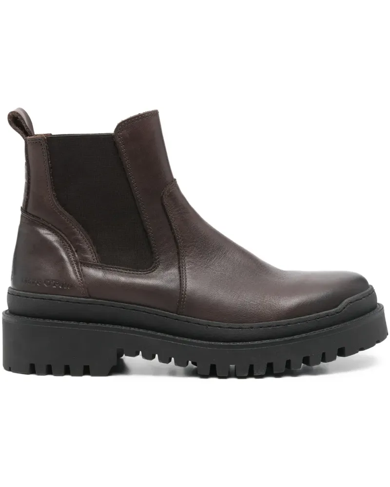 Marc O'Polo Stiefel mit runder Kappe - Braun Braun