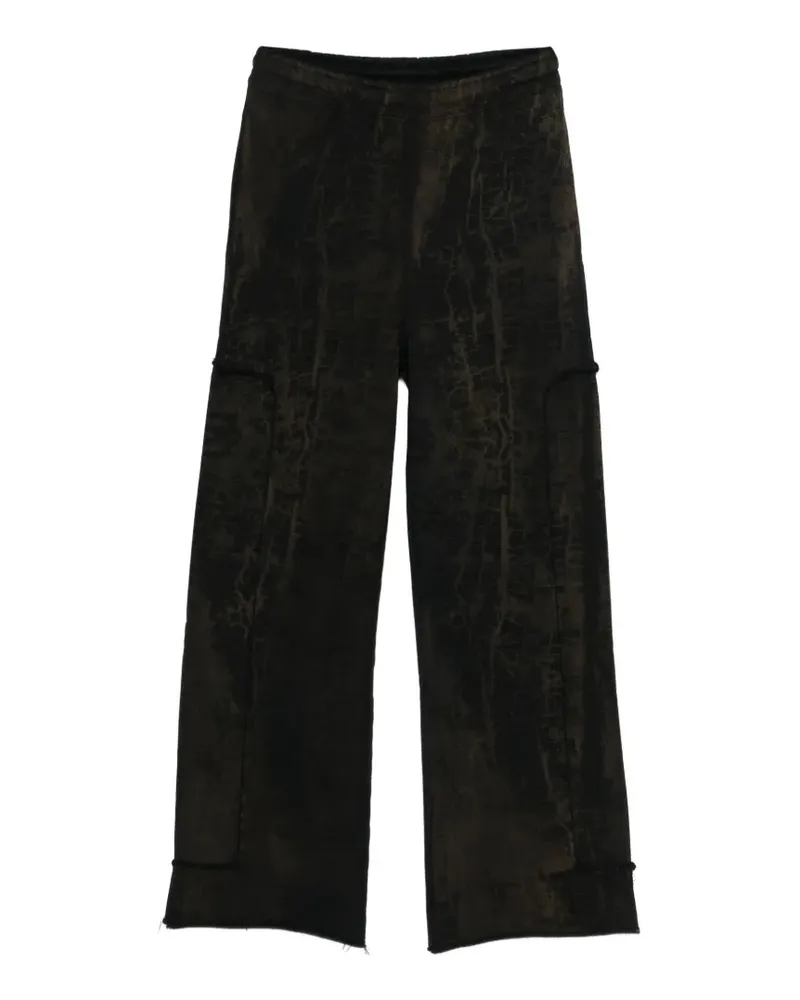 Études Studio Jogginghose mit Riss-Effekt - Schwarz Schwarz