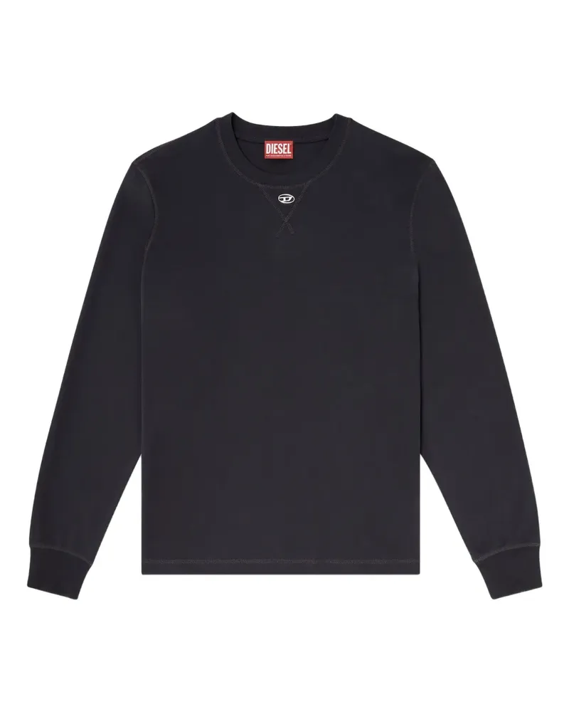 Diesel T-MADJUST Langarmshirt - Schwarz Schwarz