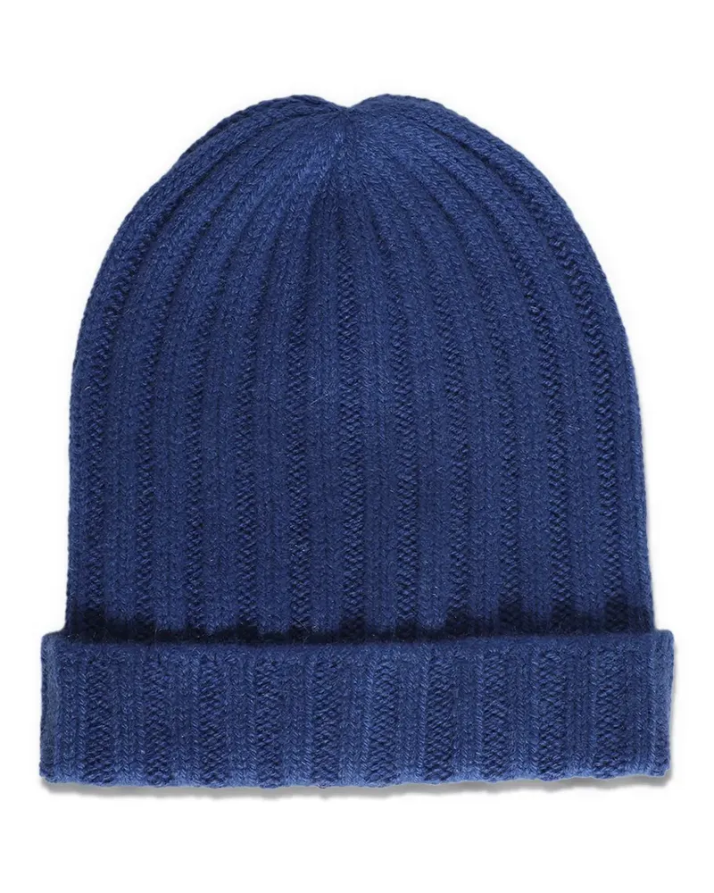 The Elder Statesman Ranger Beanie - Blau Blau