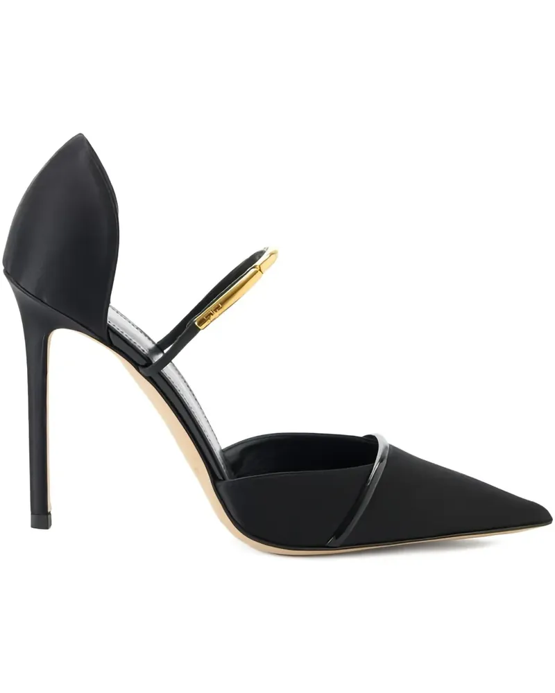 Elisabetta Franchi D'Orsay Pumps mit Absatz 105mm - Schwarz Schwarz