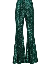 Elie Saab Ausgestellte Hose Grün